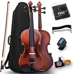 Pyle, 4 Plywood Stringed Instrument-Student Grade Violin with Accessory Kit Included (PGVILN20.3)