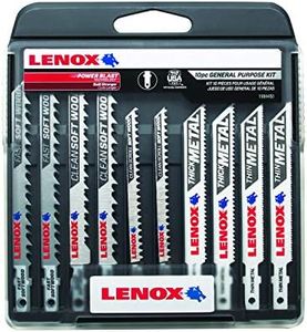 Kit de 10 lames de scie sauteuse à usage général - LENOX - 1994458