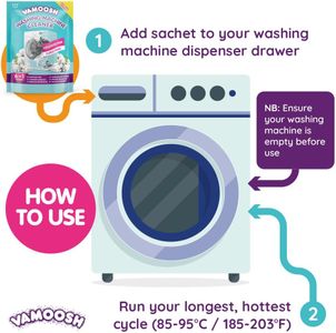 Vamoosh Washing Machine Cleaner – Deep Clean Powder for Odours & Limescale
