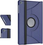 For Tab A 10.1" (2019) T510, T515 - Leather Rotate Case for Samsung Galaxy Tab A 10.1 (2019) - SM-T510, SM-T515-360° Rotating Stand Cover T515-Rotate (Blue)