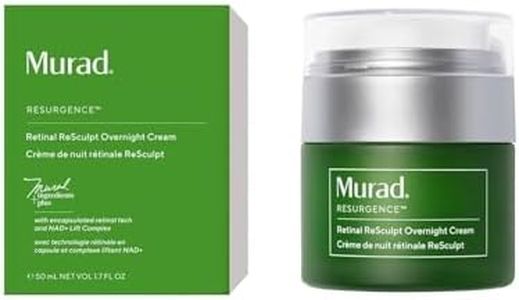 Murad Retinal Resculpt Overnight Cream 50ml - Anti-Aging Night Moisturizer with Encapsulated Retinal and NAD+ Complex for Firming and Hydration