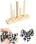 5 in 1 Bow Maker for Ribbon, Wooden