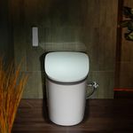 Woodbridge Smart Toilet with Auto Open/Close,1000g MaP Flush Score,Foam Shield,Foot Sensor, Movement Drying,Auto Flush,ADA Height,Blackout Flush,Heated Seat,One Piece Toilet with Tank Built in