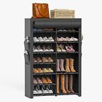 VTRIN Shoe Rack with Covers Shoe an