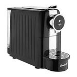 Rowlett 1260 W Coffee Pod Machine, Black, Nespresso Pod Compatible, Single Serve Coffee Capsule Machine, Espresso, Americano, Hot Chocolate,Compact Size, Hotel Room Appliance, Home & Office, DE205