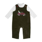 Mud Pie Baby Boys' Truck Longall and Shirt, Truck, 9-12 Months