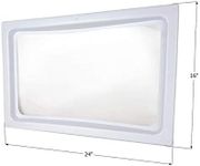 ICON 12149 RV Skylight Inner Dome, White, 24 Inch