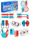 16in1 Switch Sports Accessories for Nintendo Games: Family Party Switch Games Accessories Bundle Kit for Nintendo Switch/OLED Kids Sports Games