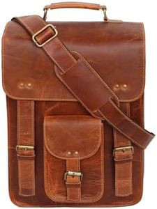 Jaald 38cm Shoulder Bag Laptop Bag Large Crossbody Shoulder Bag for College and Office Messenger for Men