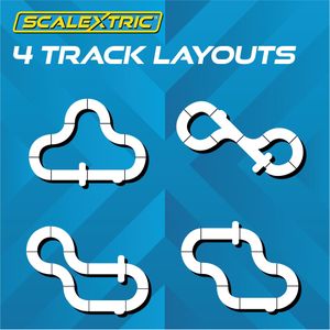 Scalextric Ginetta Slot Car Track Set – Racing Toy for Kids & Adults