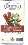 Celestial Seasonings Organics Herbal Tea Cinnamon Cardamom Organic White 6 Count