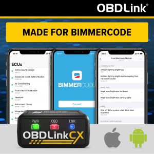 OBDLink CX Bluetooth OBD2 Adapter – Wireless Car Diagnostic Tool