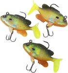 Storm Fishing Lures Wildeye Live 2" Sunfish 1/4oz 3 Pack