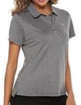 TBMPOY Women's Golf Polo T Shirts L