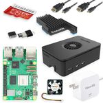 CanaKit Raspberry Pi 5 Starter Kit - Turbine Black (128GB Edition) (8GB RAM)