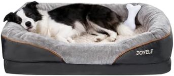JOYELF Large Memory Foam Dog Bed, O
