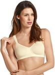 Anita Care Salvia Women`s Wire-Free Mastectomy Bra, 48A, Champagne