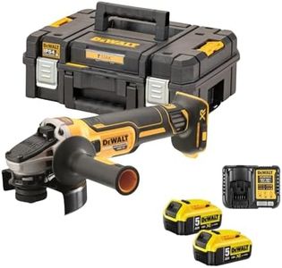 DeWalt dcg405p2 de QW batería de ángulo poligonal. 125 mm, 18 V/5,0 AH, 1000 W