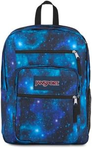 JanSport BIG STUDENT Grand sac à dos, compartiment pour ordinateur portable 15 inch, Cyberspace Galaxy (Noir)