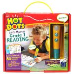 Educational Insights Hot Dots Let's Master Grade 1 Reading Set with Talking Pen