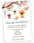 Personalised Change of Address Cards With Free Envelopes (Design Code: COA 009) (Pack of 60)