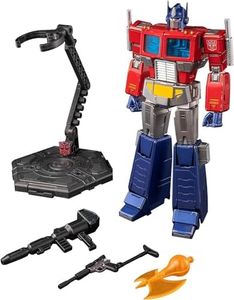 YOLOPARK Optimus-Prime Transformer Jouet, 7,87 Pouces Transformer G1 Optimus-Prime Figurine avec Armes améliorées, Jouets Transformers de Collection hautement articulés pour Les 15 Ans et Plus