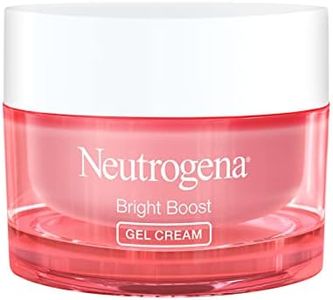 Neutrogena Bright Boost Gel Face Cream | Glowing Skin w/Neoglucosamine | Dark Spot Reduction | Oil-Free, Alcohol-Free, Non-Comedogenic | For Men & Women | 50g