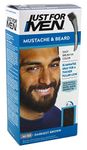 Just for Men Mustache & Beard #M-50 Darkest Brown Color Gel (Case of 6)