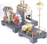 MechPuConToy Steam Engine Model wit