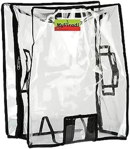 MyViradi® PVC Transparent Luggage Waterproof Cover Suitcase Cover for Aristocate, American Turister, Safari, VIP (for Hard Luggage/Suitcase, 79 CM)