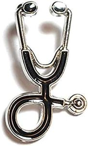 Medinc Gifts Medical Doctor Dentist Body Stethoscope Pin Brooch for Medical Student Graduation Gift