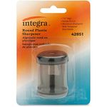 Integra Pencil Sharpener, Round, Desk, 1-7/8-Inch, Smoke (ITA42851)