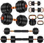 FIXTECH Adjustable Dumbbell Set, 20