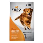 Nulo Freestyle Adult Trim Formula Dry Dog Food, Grain-Free Dog Kibble, Helps Promote Weight Management, with Healthy Digestive Aid BC30 Probiotic and L-Carnitine, 2.72 kg (Pack of 1)