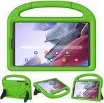 Kids Case for Samsung Galaxy Tab A7 Lite 8.7'' 2021,Galaxy Tab A7 Lite Case,Kricsertg Lightweight Shockproof Cover with Handle Kickstand for Galaxy Tab A7 Lite 8.7'' Tablet(SM-220/T225/T227) - Green