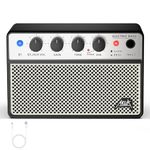 AKLOT Mini Bass Amp Small Bass Amplifier 10W Portable Recharged Electric Bass Amp BT Speaker with Dual Channel & Aux in Jack (Mini Bass Amp)