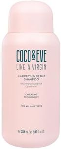 Coco and Eve Clarifying Detox Shampoo. Remove Hard Water & Product Build Up. With Hibiscus Cider Vinegar to Detox Scalp. Color Safe & Non-Stripping. (280 ml)