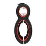 Ainkou Jar Opener 6 in 1 Multi Function Bottle Opener Manual Opener Get Lids Off Easily Portable Lid Twist Off Non-Slip for Weak Hands Seniors with Arthritis and Anyone with Low Strength