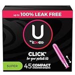 U By Kotex Click compact tampons, s