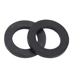 Hilitand 12pcs Washer Ring Shower Rubber Flat Rubber Washers O-Ring Washer Seals Gasket Faucet Water Pipe Replacement 1/2 inch, 3/4 inch, 1 inch (1inch)