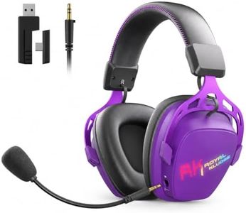 RK ROYAL KLUDGE HG103 Pro Wireless Gaming Headset w/Mic for PC, PS5, Xbox