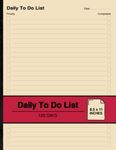 Daily To Do List: Daily To-Do List Notebook | Large