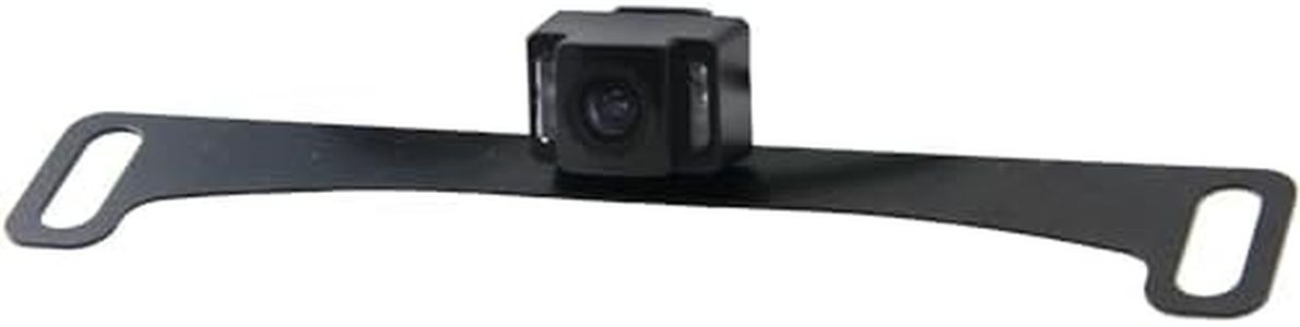 BOYO VTL17IRTJ - Concealed License Plate Backup Camera with Night Vision and Active Parking Lines (Black)