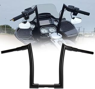 TIGERSGATE Black 1.5 inch Handlebars16 inch Rise Ape Hangers for Harley 1996-2013 Road Glide 1995-up Road King Softail Dyna Models