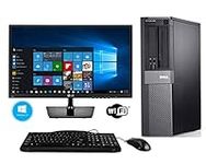 Dell Optiplex 980 Refurbished Computer 20 Inch Monitor ~ Windows 10 64 Bit ~ Intel Core i5 650@3.20GHz ~ 8GB DDR3 RAM ~ 250GB SATA HDD ~ Keyboard ~ Mouse ~ WiFi Adapter (Certified Refurbished)