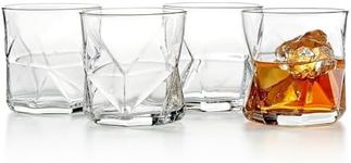 Bormioli Rocco Cassiopea Rocks Set of 4, Clear