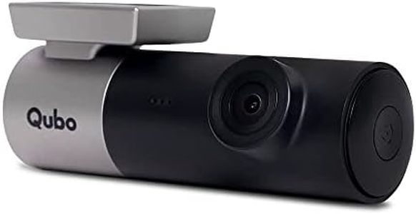 Qubo Car Dash Camera Pro (with GPS Log) Dash Cam from Hero Group | Made in India Dashcam | Full HD 1080p | Wide Angle View | G-Sensor | WiFi | Emergency Recording | Upto 256GB SD Card Supported |