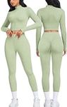 OLCHEE Womens Workout Sets 2 Piece 