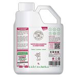 White Dog Shampoo Conditioner 1L with Herbal Violet for Urine Stain Removal and Itchy Sensitive Skin - Medicated Puppy Safe