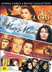 4 Movies - El Cid / Man Of La Mancha / The Fall Of The Roman Empire / Operation Crossbow - Sophia Loren Collection - DVD Set